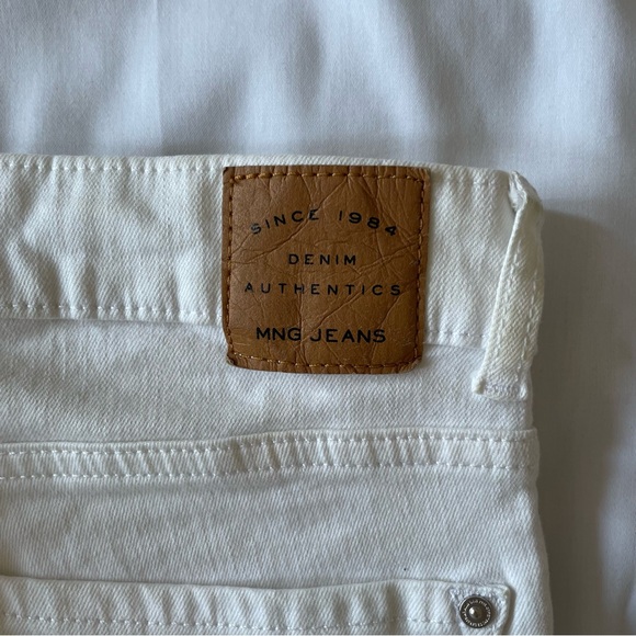 Mango Women’s White Skinny Jeans - Picture 4 of 6